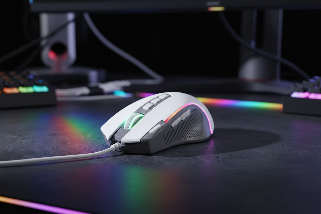 RGB Gaming Mouse Creative Shot
